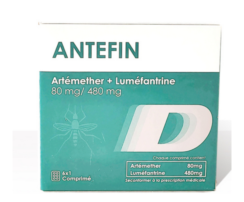 80+480mg Artemether and Lumefantrine Tablets