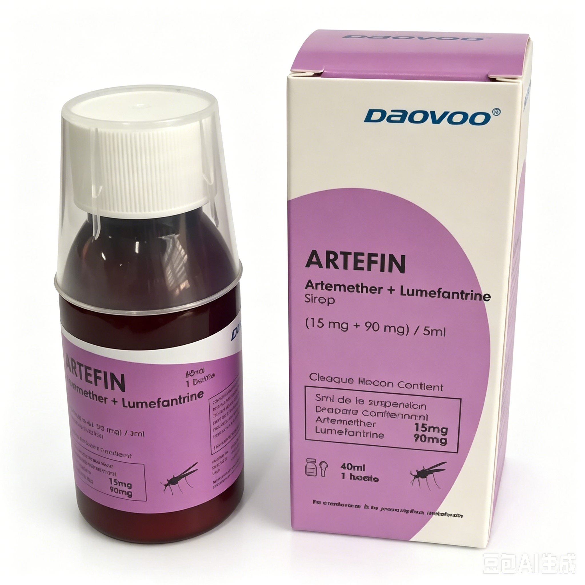 Artemether and Lumefantrine Syrup