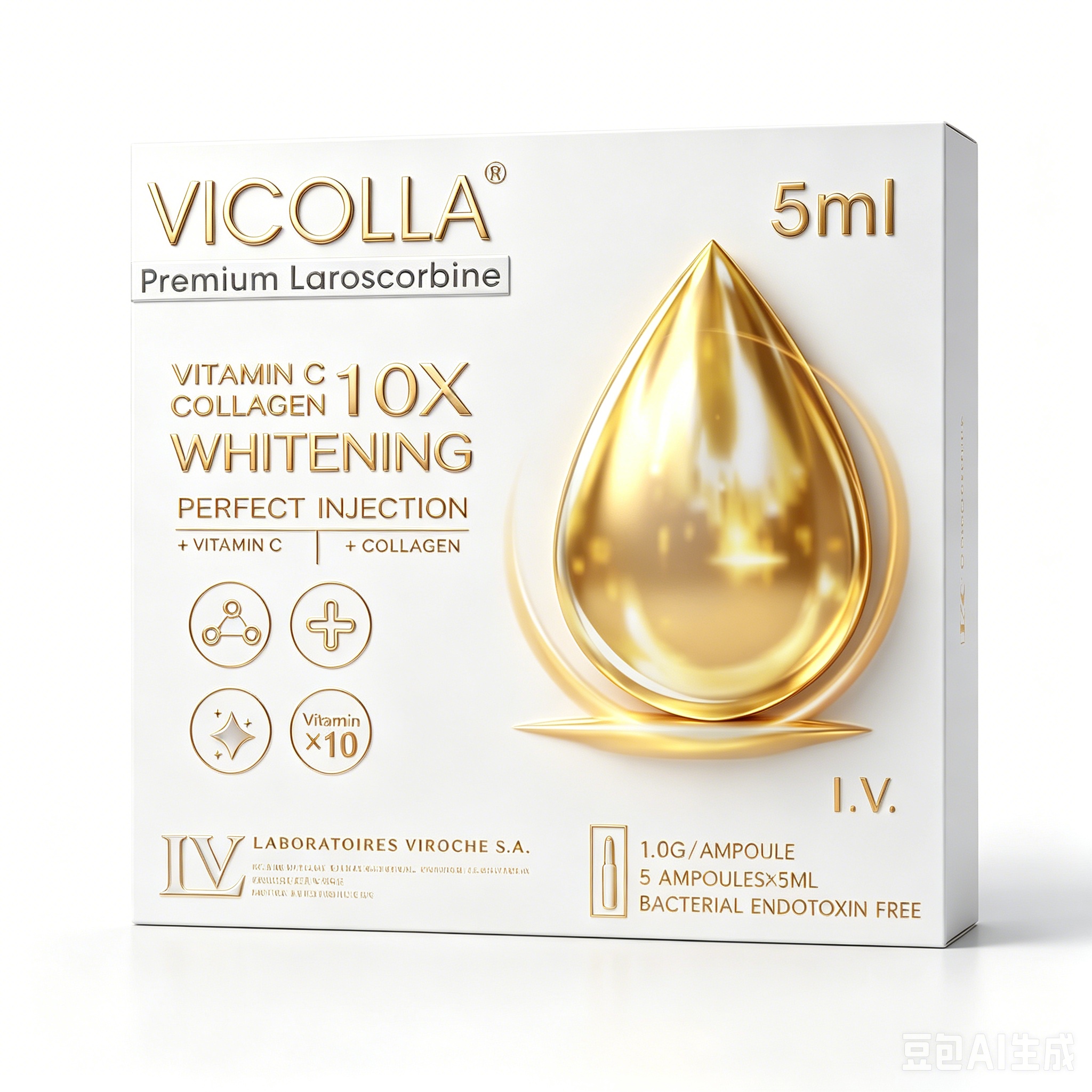 Vitamin C and Collagen Injection