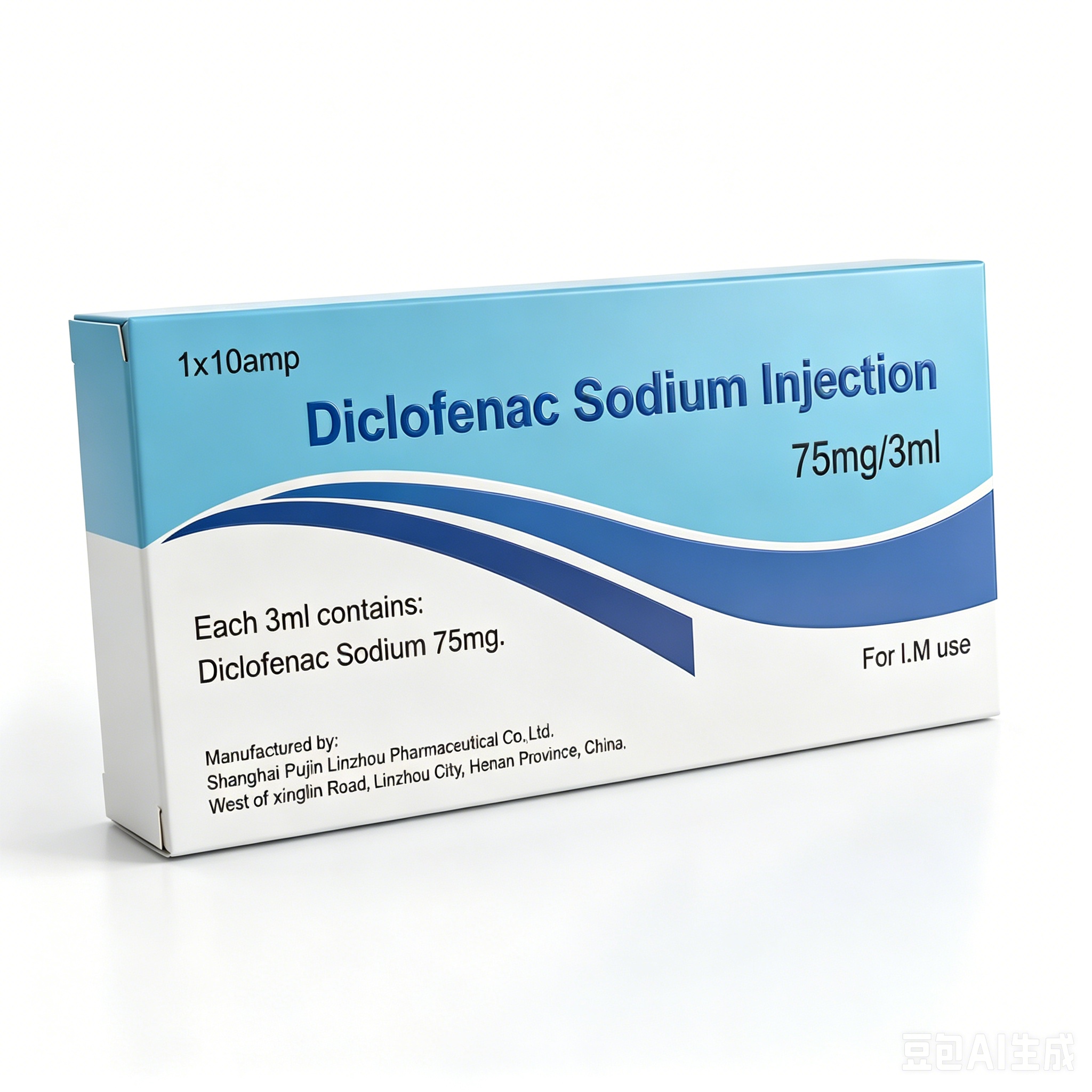 75mg 3ml Diclofenac Sodium Injection