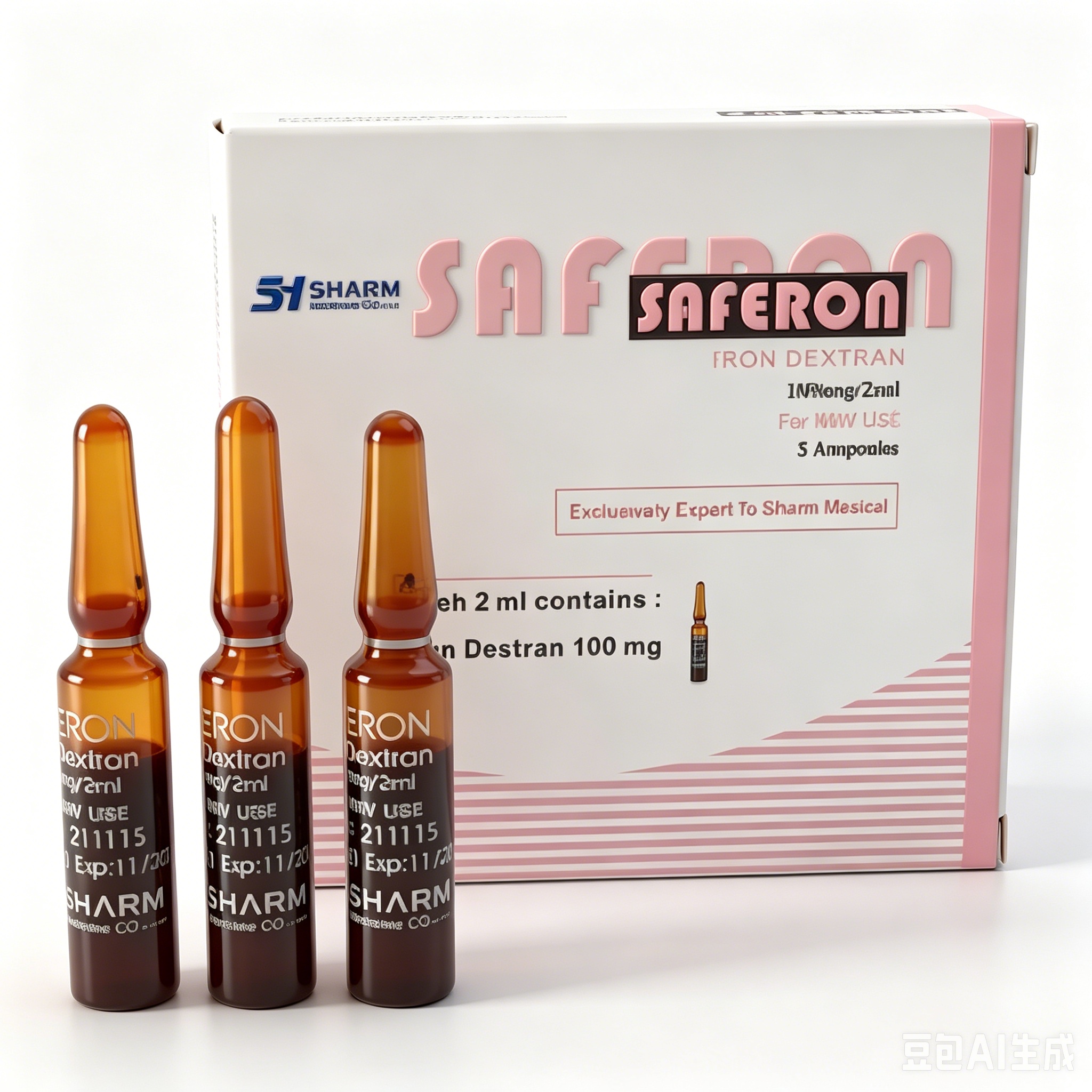 Iron Dextran Injection(100mg/250mg)